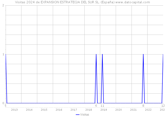 Visitas 2024 de EXPANSION ESTRATEGIA DEL SUR SL. (España) 