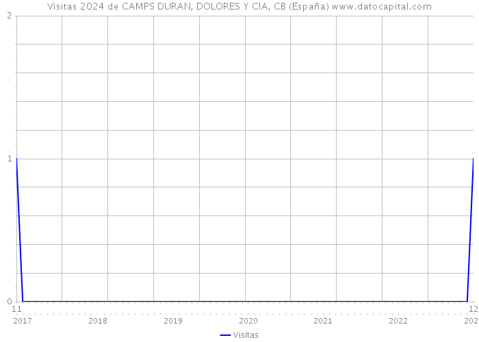 Visitas 2024 de CAMPS DURAN, DOLORES Y CIA, CB (España) 