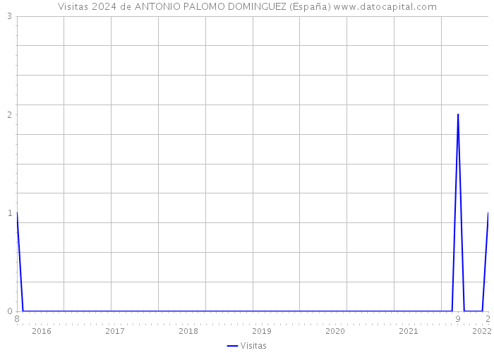Visitas 2024 de ANTONIO PALOMO DOMINGUEZ (España) 
