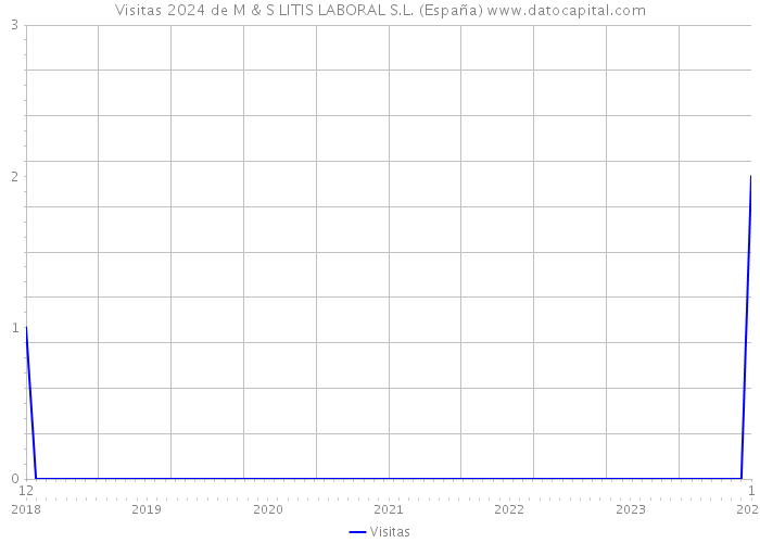 Visitas 2024 de M & S LITIS LABORAL S.L. (España) 