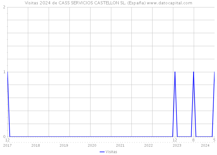 Visitas 2024 de CASS SERVICIOS CASTELLON SL. (España) 