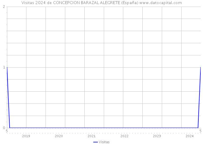 Visitas 2024 de CONCEPCION BARAZAL ALEGRETE (España) 