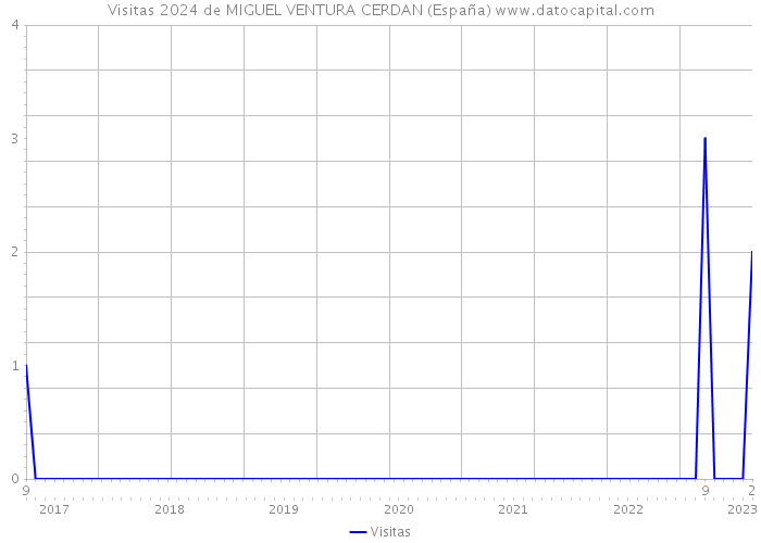 Visitas 2024 de MIGUEL VENTURA CERDAN (España) 