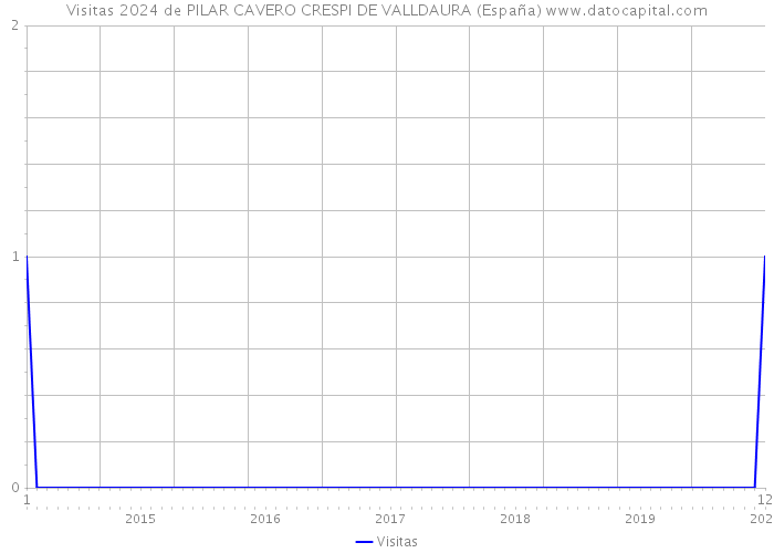 Visitas 2024 de PILAR CAVERO CRESPI DE VALLDAURA (España) 