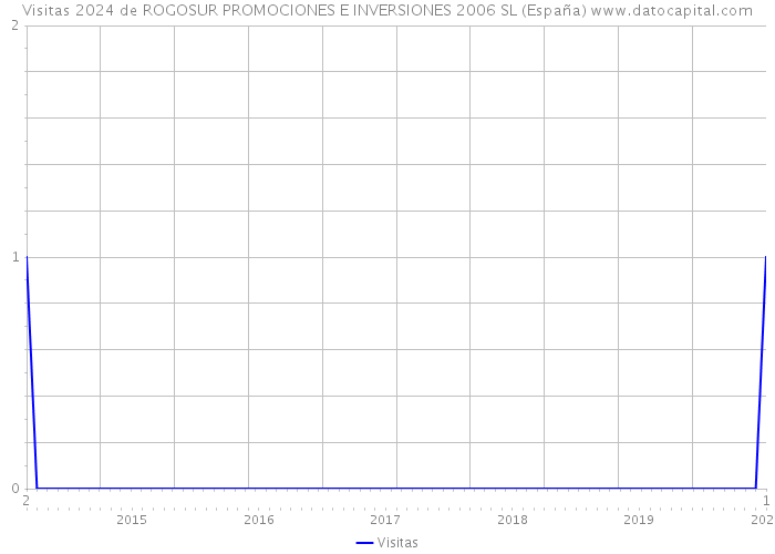 Visitas 2024 de ROGOSUR PROMOCIONES E INVERSIONES 2006 SL (España) 