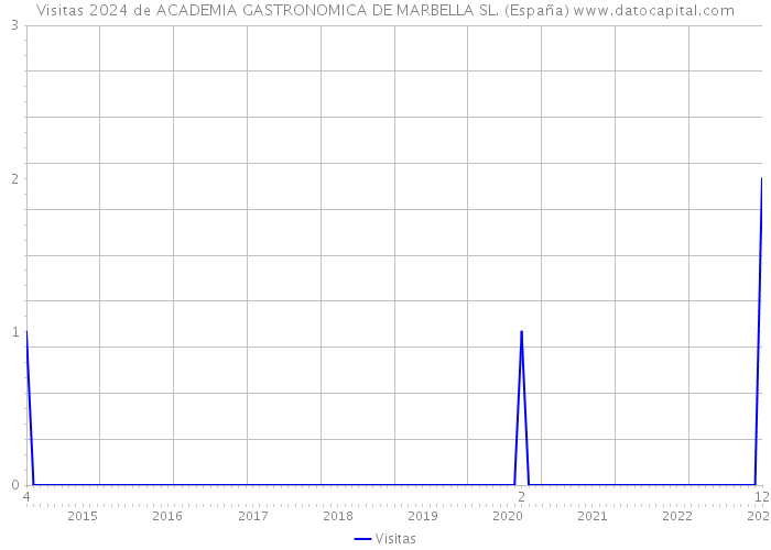 Visitas 2024 de ACADEMIA GASTRONOMICA DE MARBELLA SL. (España) 