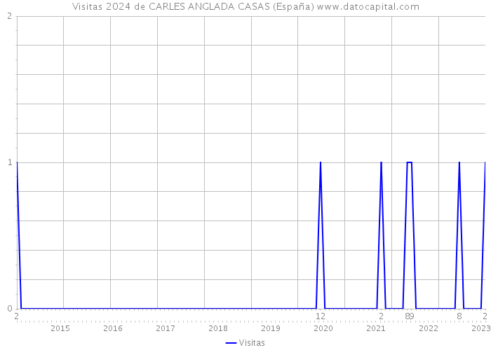 Visitas 2024 de CARLES ANGLADA CASAS (España) 