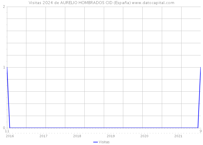 Visitas 2024 de AURELIO HOMBRADOS CID (España) 