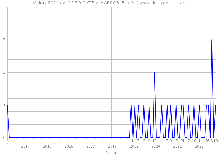 Visitas 2024 de ISIDRO CATELA MARCOS (España) 