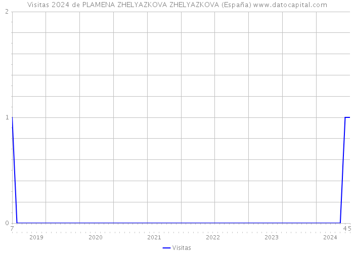 Visitas 2024 de PLAMENA ZHELYAZKOVA ZHELYAZKOVA (España) 