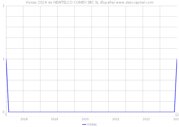 Visitas 2024 de NEWTELCO COMEX SBC SL (España) 
