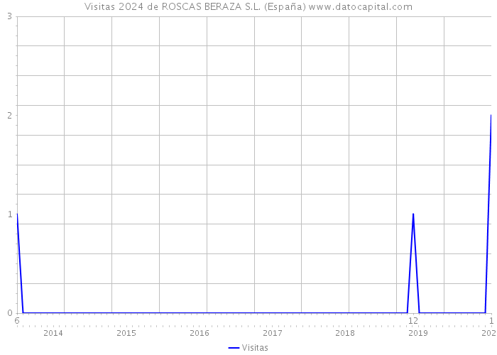 Visitas 2024 de ROSCAS BERAZA S.L. (España) 