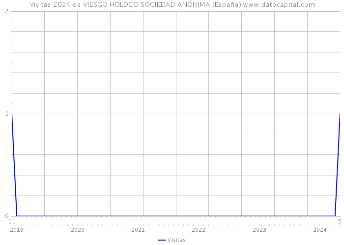 Visitas 2024 de VIESGO HOLDCO SOCIEDAD ANÓNIMA (España) 