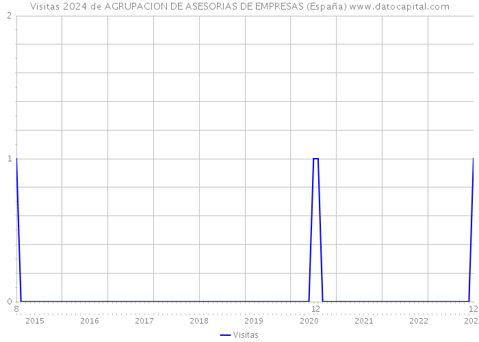 Visitas 2024 de AGRUPACION DE ASESORIAS DE EMPRESAS (España) 