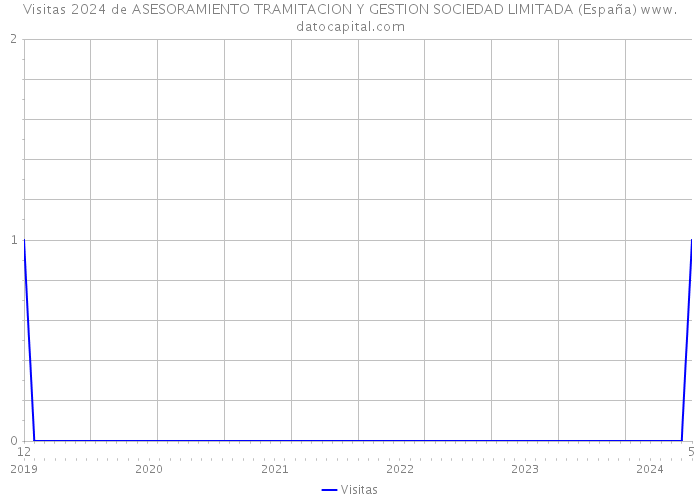 Visitas 2024 de ASESORAMIENTO TRAMITACION Y GESTION SOCIEDAD LIMITADA (España) 