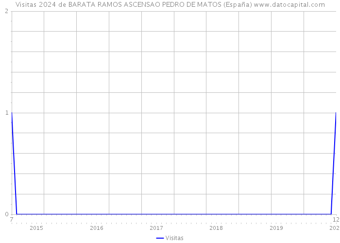 Visitas 2024 de BARATA RAMOS ASCENSAO PEDRO DE MATOS (España) 