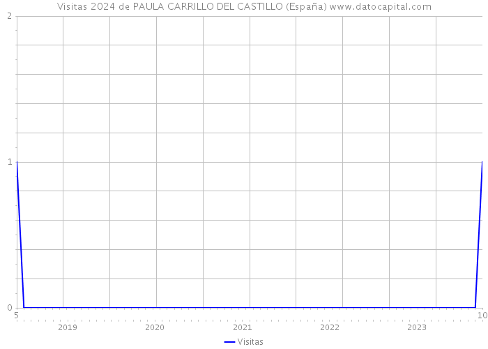 Visitas 2024 de PAULA CARRILLO DEL CASTILLO (España) 
