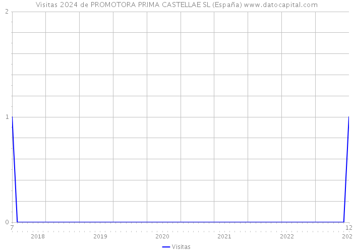 Visitas 2024 de PROMOTORA PRIMA CASTELLAE SL (España) 