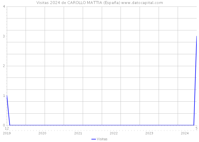Visitas 2024 de CAROLLO MATTIA (España) 