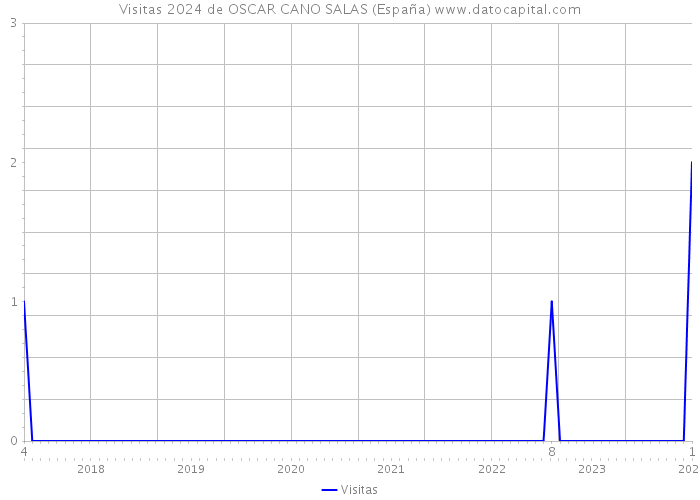 Visitas 2024 de OSCAR CANO SALAS (España) 