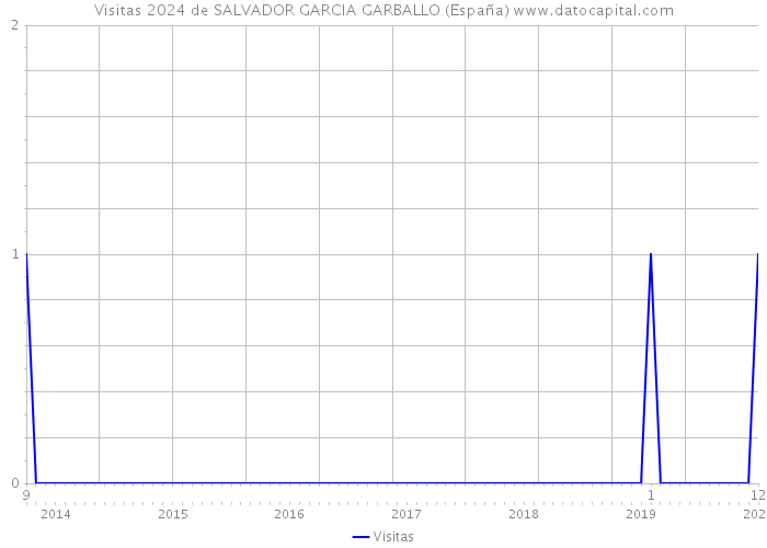Visitas 2024 de SALVADOR GARCIA GARBALLO (España) 