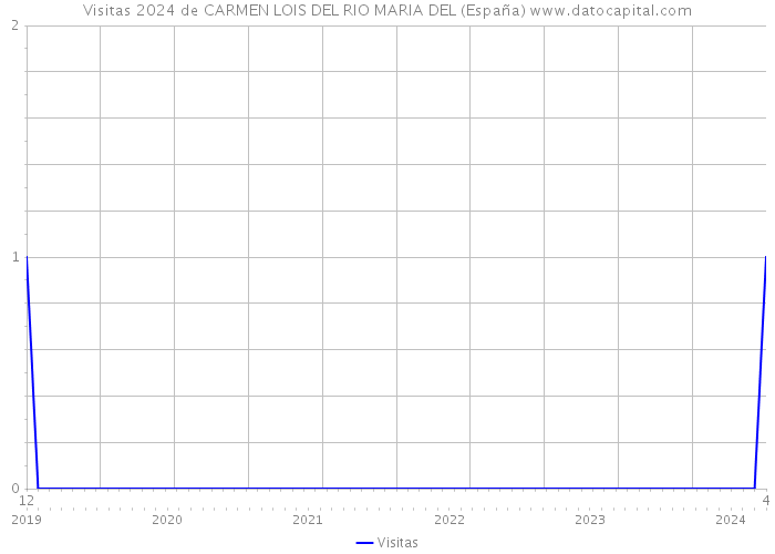Visitas 2024 de CARMEN LOIS DEL RIO MARIA DEL (España) 