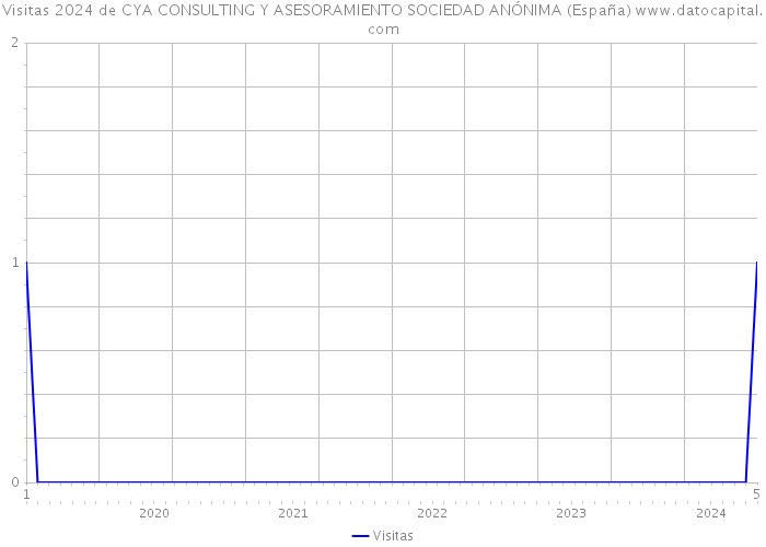 Visitas 2024 de CYA CONSULTING Y ASESORAMIENTO SOCIEDAD ANÓNIMA (España) 