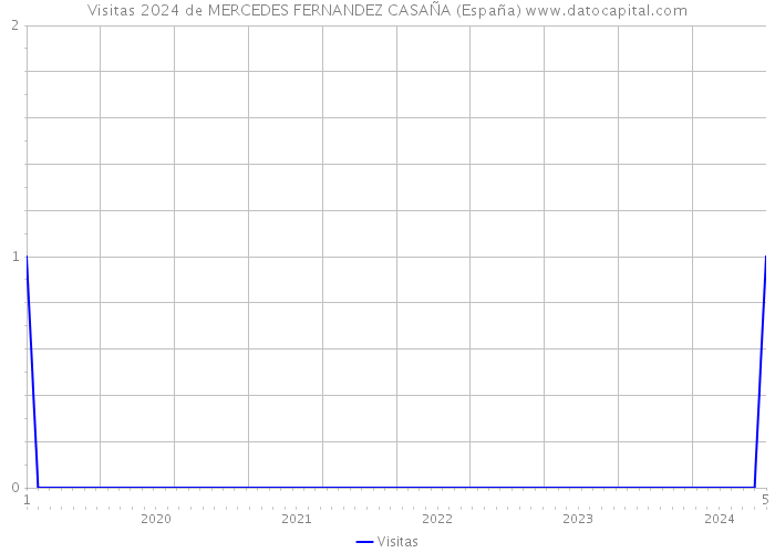 Visitas 2024 de MERCEDES FERNANDEZ CASAÑA (España) 