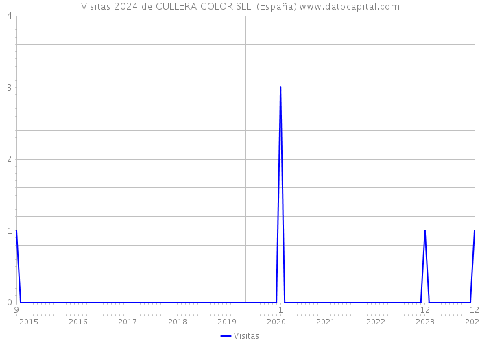 Visitas 2024 de CULLERA COLOR SLL. (España) 
