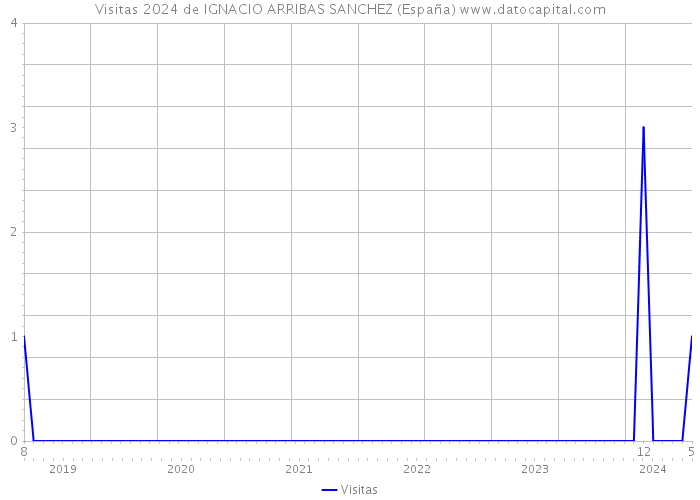 Visitas 2024 de IGNACIO ARRIBAS SANCHEZ (España) 