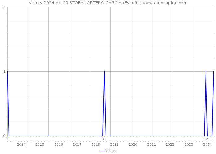 Visitas 2024 de CRISTOBAL ARTERO GARCIA (España) 