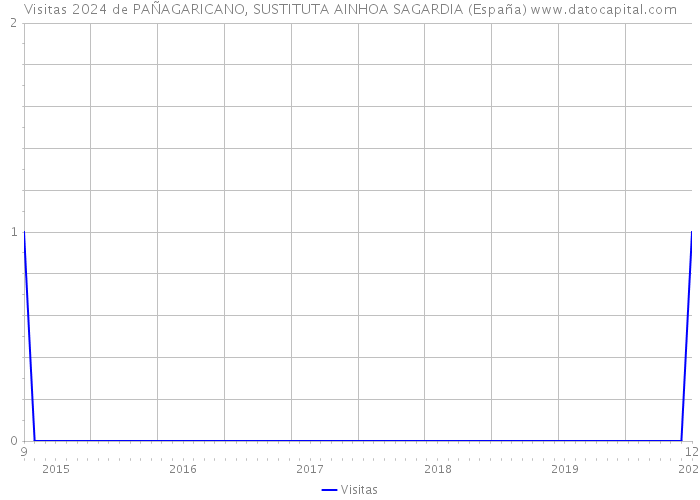Visitas 2024 de PAÑAGARICANO, SUSTITUTA AINHOA SAGARDIA (España) 