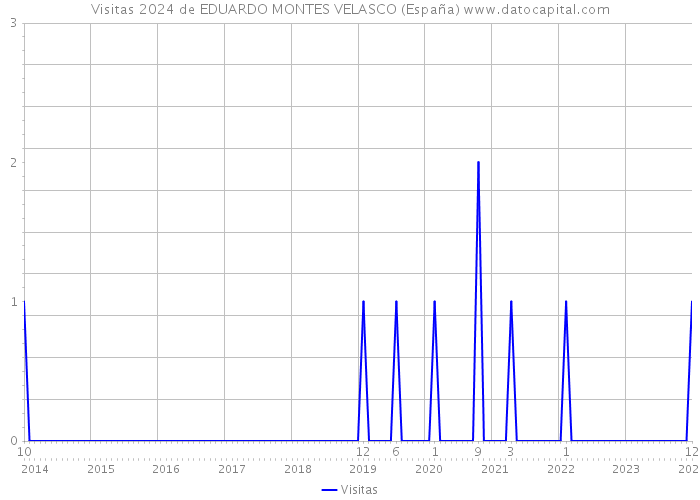 Visitas 2024 de EDUARDO MONTES VELASCO (España) 