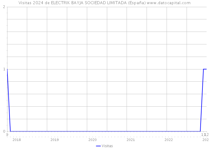 Visitas 2024 de ELECTRIK BAYJA SOCIEDAD LIMITADA (España) 