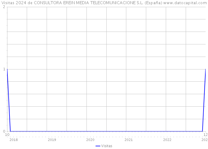 Visitas 2024 de CONSULTORA EREIN MEDIA TELECOMUNICACIONE S.L. (España) 
