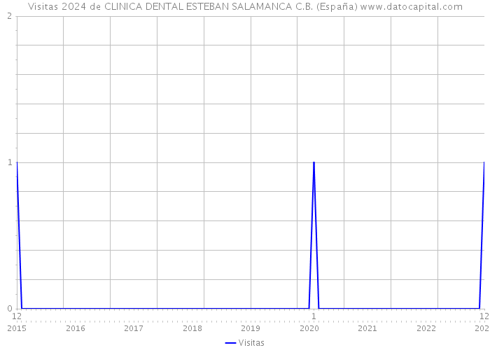 Visitas 2024 de CLINICA DENTAL ESTEBAN SALAMANCA C.B. (España) 