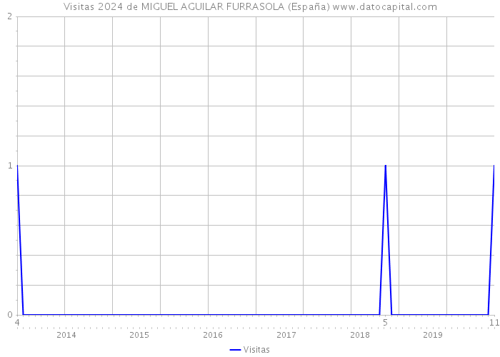 Visitas 2024 de MIGUEL AGUILAR FURRASOLA (España) 