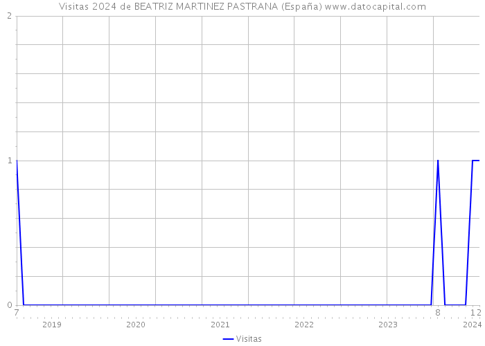 Visitas 2024 de BEATRIZ MARTINEZ PASTRANA (España) 