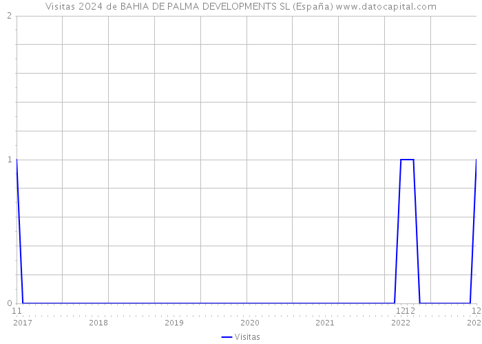 Visitas 2024 de BAHIA DE PALMA DEVELOPMENTS SL (España) 