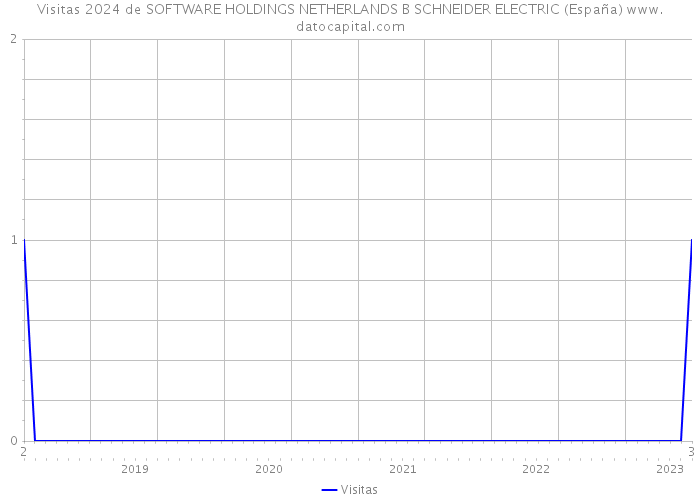 Visitas 2024 de SOFTWARE HOLDINGS NETHERLANDS B SCHNEIDER ELECTRIC (España) 