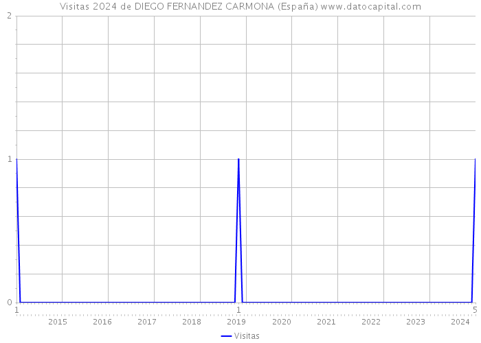 Visitas 2024 de DIEGO FERNANDEZ CARMONA (España) 
