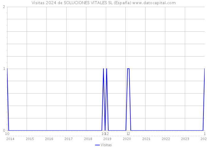 Visitas 2024 de SOLUCIONES VITALES SL (España) 