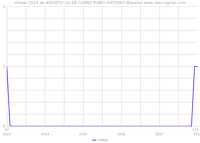 Visitas 2024 de ANICETO GIL DE GOMEZ RUBIO ANTONIO (España) 