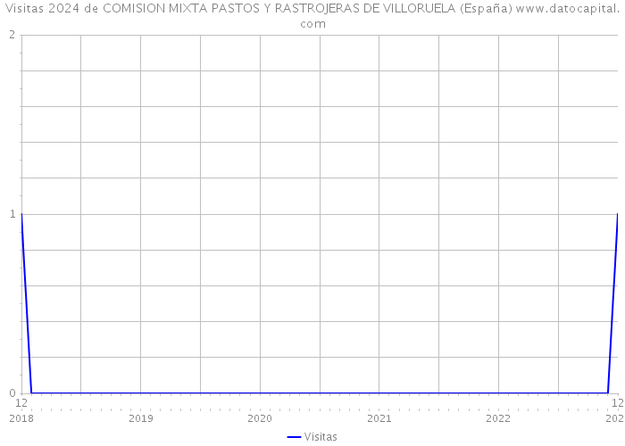 Visitas 2024 de COMISION MIXTA PASTOS Y RASTROJERAS DE VILLORUELA (España) 