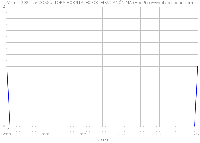 Visitas 2024 de CONSULTORA HOSPITALES SOCIEDAD ANÓNIMA (España) 