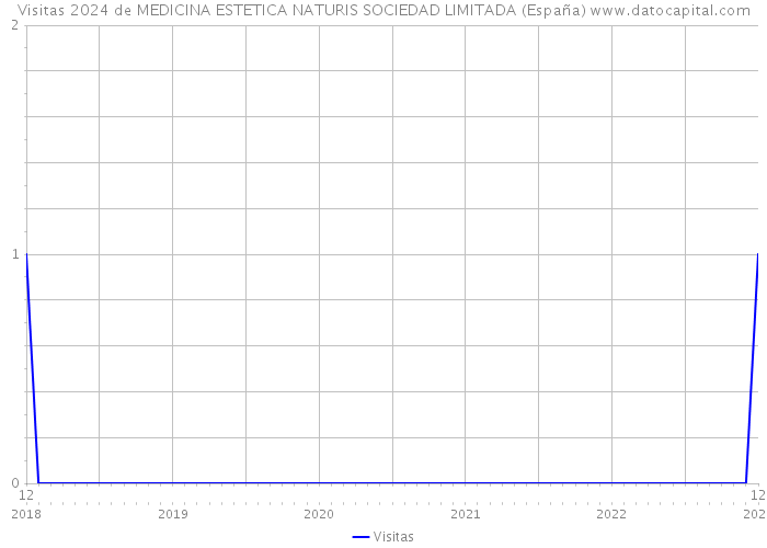 Visitas 2024 de MEDICINA ESTETICA NATURIS SOCIEDAD LIMITADA (España) 