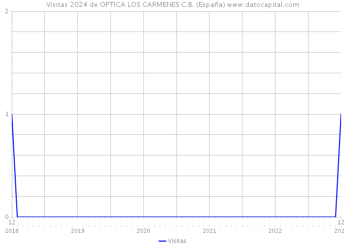 Visitas 2024 de OPTICA LOS CARMENES C.B. (España) 