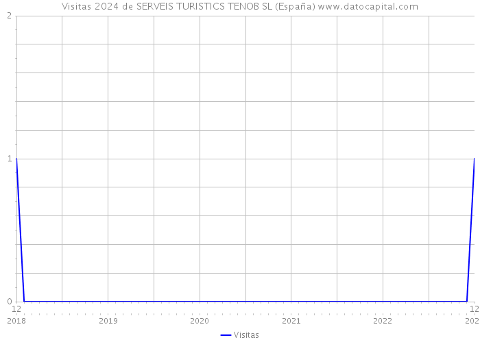 Visitas 2024 de SERVEIS TURISTICS TENOB SL (España) 