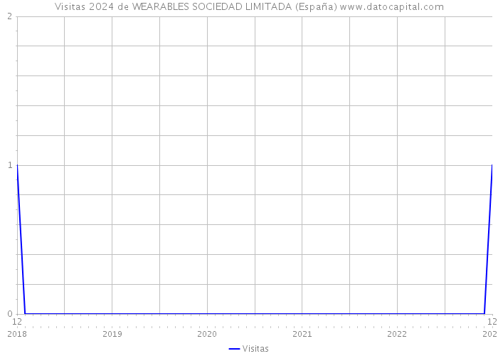 Visitas 2024 de WEARABLES SOCIEDAD LIMITADA (España) 