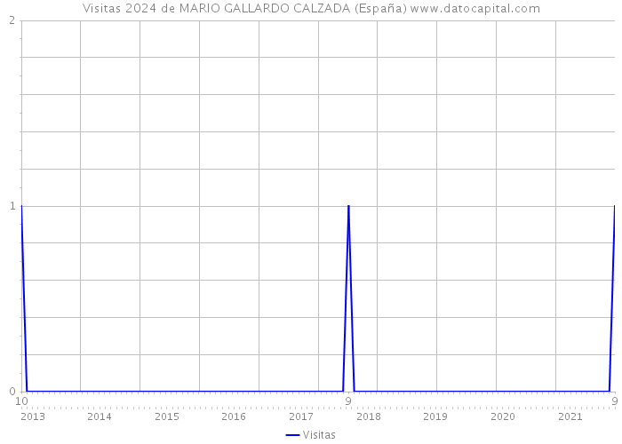 Visitas 2024 de MARIO GALLARDO CALZADA (España) 